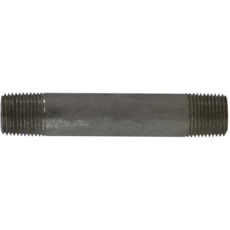 3/8 Inch MPT Seamless Pipe Nipple Stainless Steel 52045