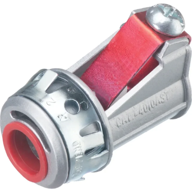 3/8 Inch Snap2It Zinc Die-Cast Cable Connector Tool Free Conn Bucket 4010ASTBKT
