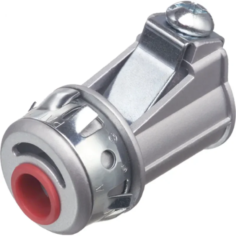 3/8 Inch Straight Cable Connector With Insulated Throat Conduit Solution for Electrical Systems 3810AST