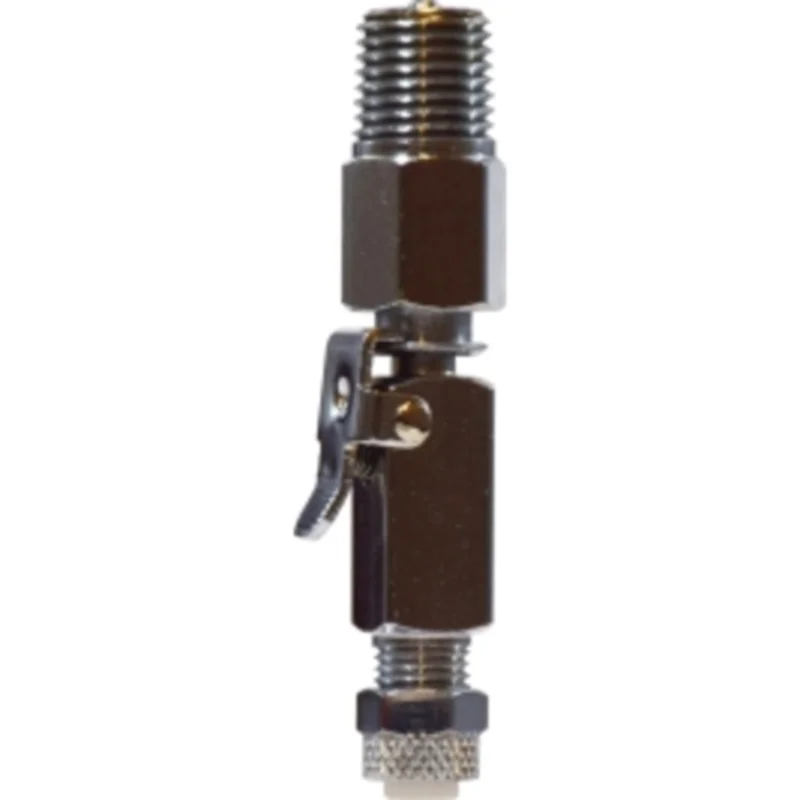 3/8 Inch Tube OD 1/4 Inch MPT Double End Shut-off Connector Brass 20439