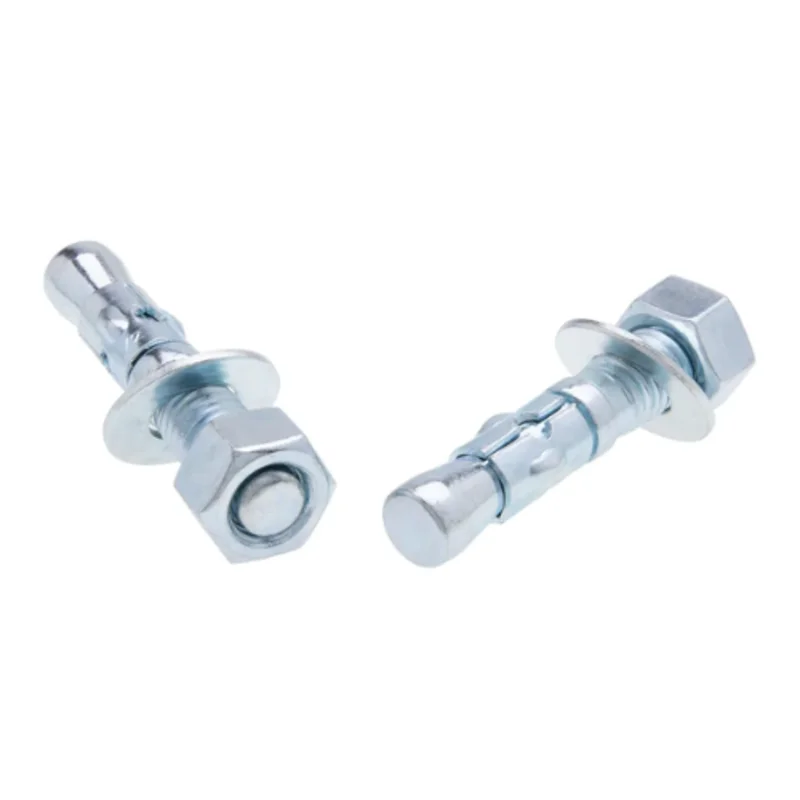 3/8 x 2-1/4 Inch Heavy Duty Zinc Plated Wedge Anchor for Concrete JTS3218 (Pack of 100)