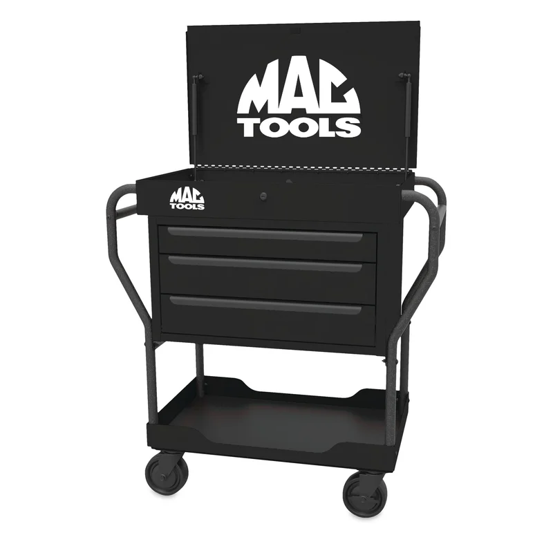 3-Drawer Utility Cart - Galaxy Black