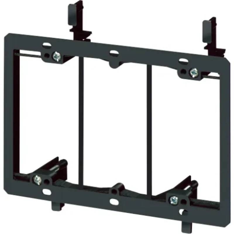 3 Gang Low Voltage Retrofit Mounting Bracket for Drywall Applications LV3