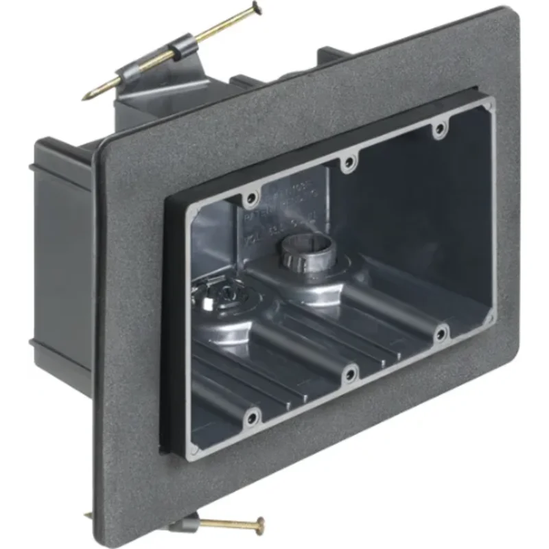 3 Gang Non Metallic For Conductive Versatile Vapor Box FN103F