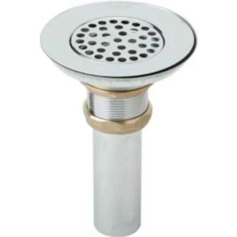 3" Grid Strainer For Kitchen Chrome Drain Fitting With Perforated Elkay LK18