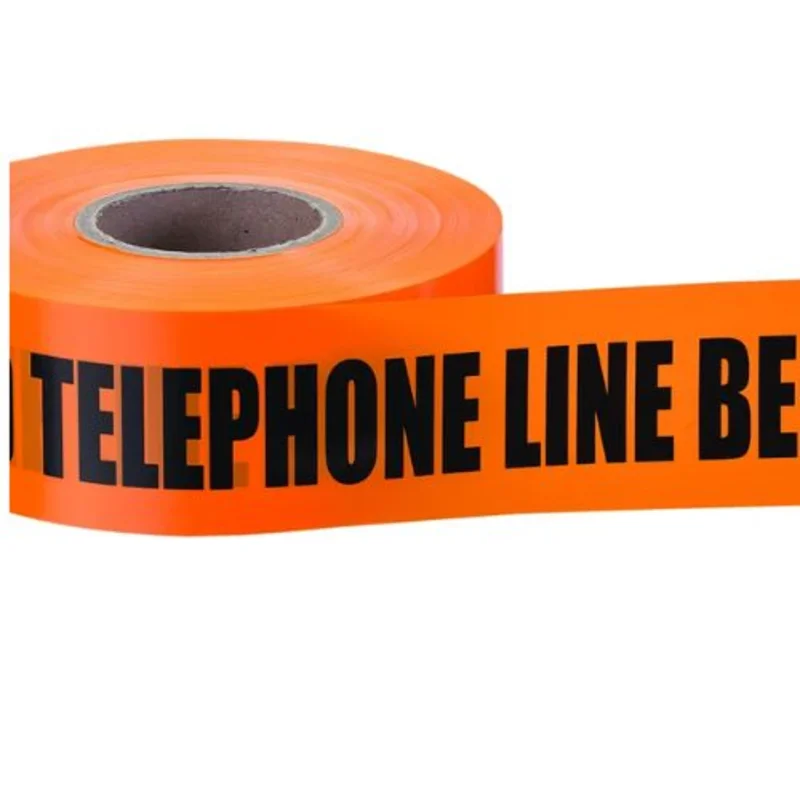 3 Inch 1000ft Non-Detectable Underground Tape Orange 42-103