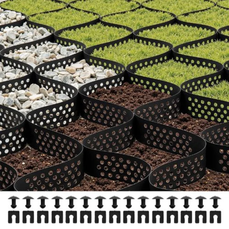 3 Inch 25 x 9.5' Ft Depth Geocell Grid for Gravel Ground GG-D75-500