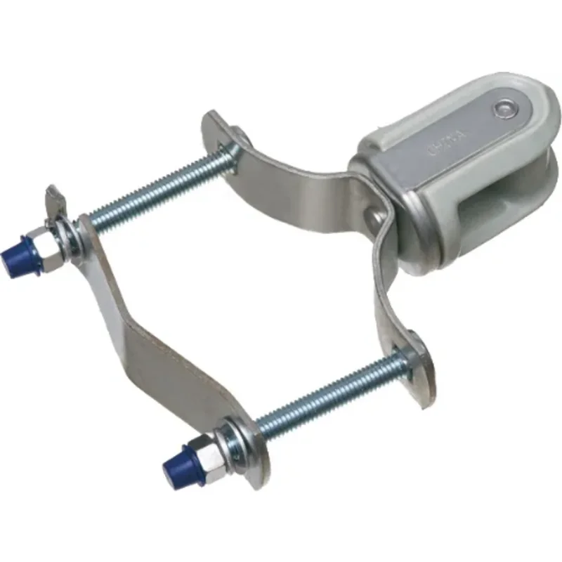 3 Inch Non Metallic Plastic Snap-In Connector for Wire Holder with Steel Clip 610