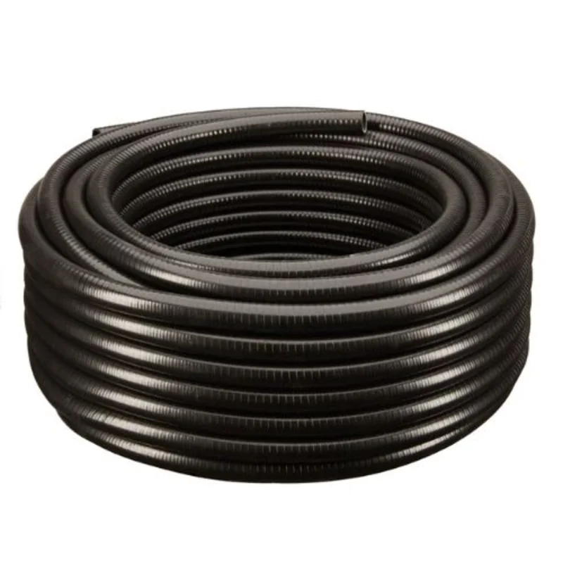 3 Inch Schedule 40 Ultra Flexible PVC Pipe Black 100FT