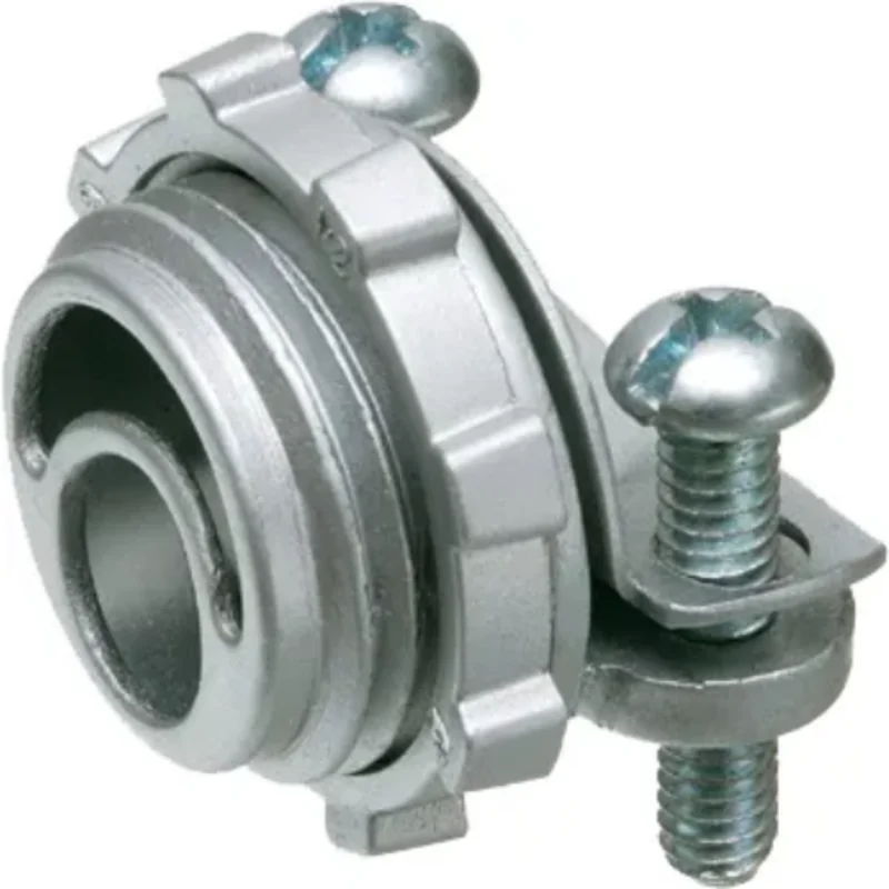 3 Inch Straight Cable Connector With Round End Stop 8408