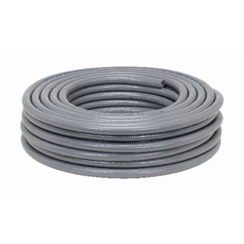 3 Inch Titan Steel Liquidtight Flexible Conduit Gray Jacket