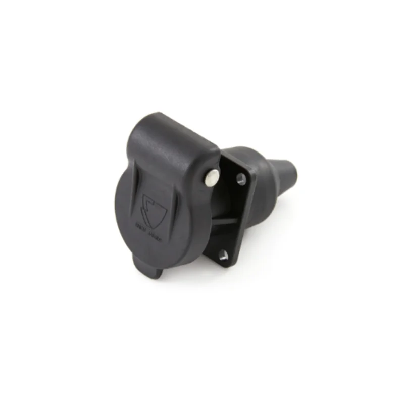 3 Way Black Trailer Connector Socket 151167
