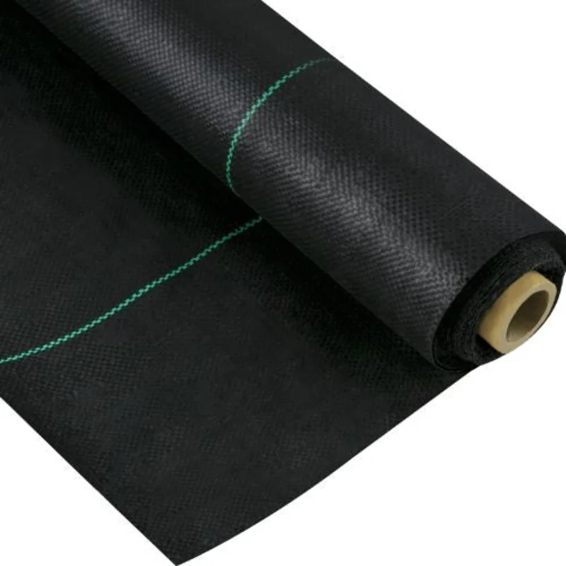3 x 50' Ft Heavy Duty 5OZ Woven Weed Control Fabric Geotextile Fabric for Underlayment Premium Weed Barrier Fabric FCB-0.9*15.2M-5OZ