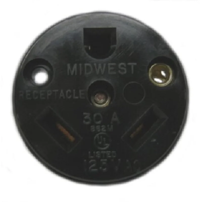 30 Amp 2-Pole 125 Volt NEMA TT-30R RV Receptacle R32U