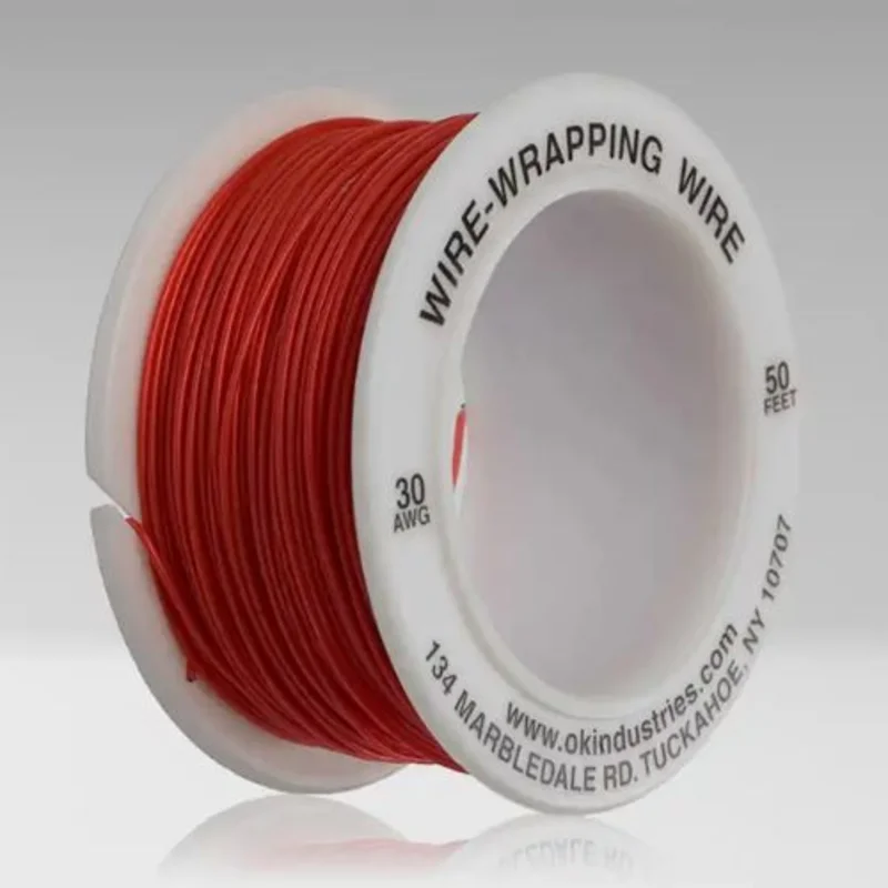 30 AWG Kynar Red Wire R-30R-0050 (150 FT)