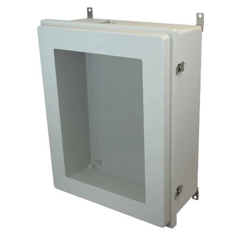 30 Inch Height Twist Wall Mount Control Series Non Metallic Enclosure with Windows AM30240RTW