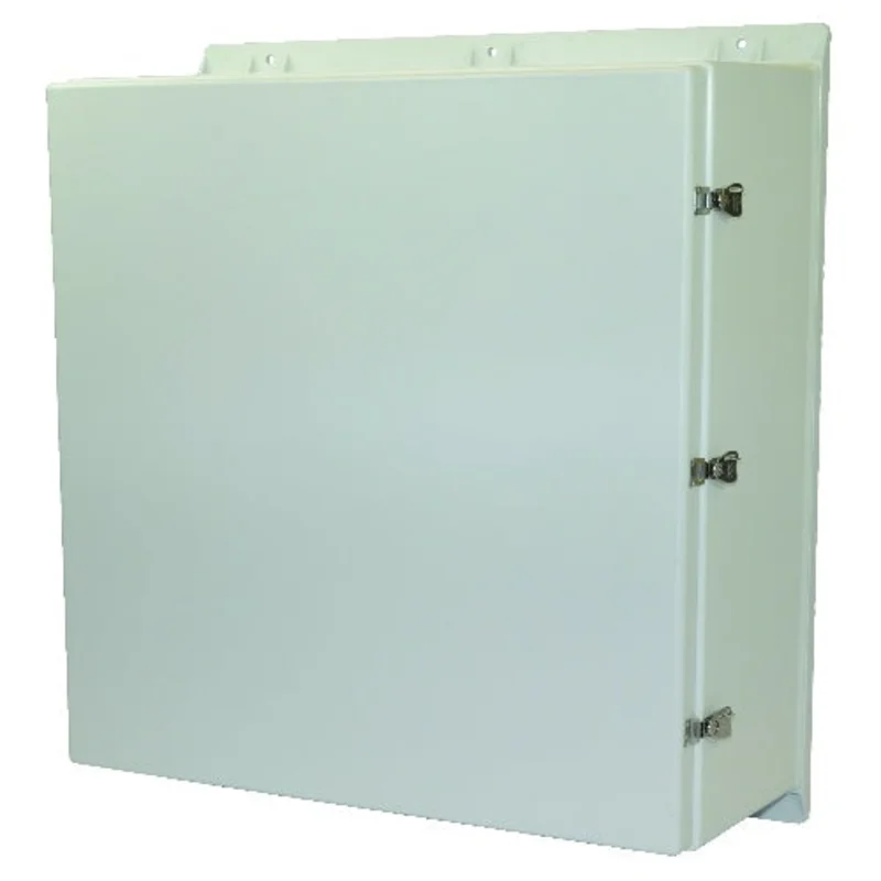 30 Inch Width Empire Series Wall Mount Compression Molded Fiberglass Enclosure AMEC363012T