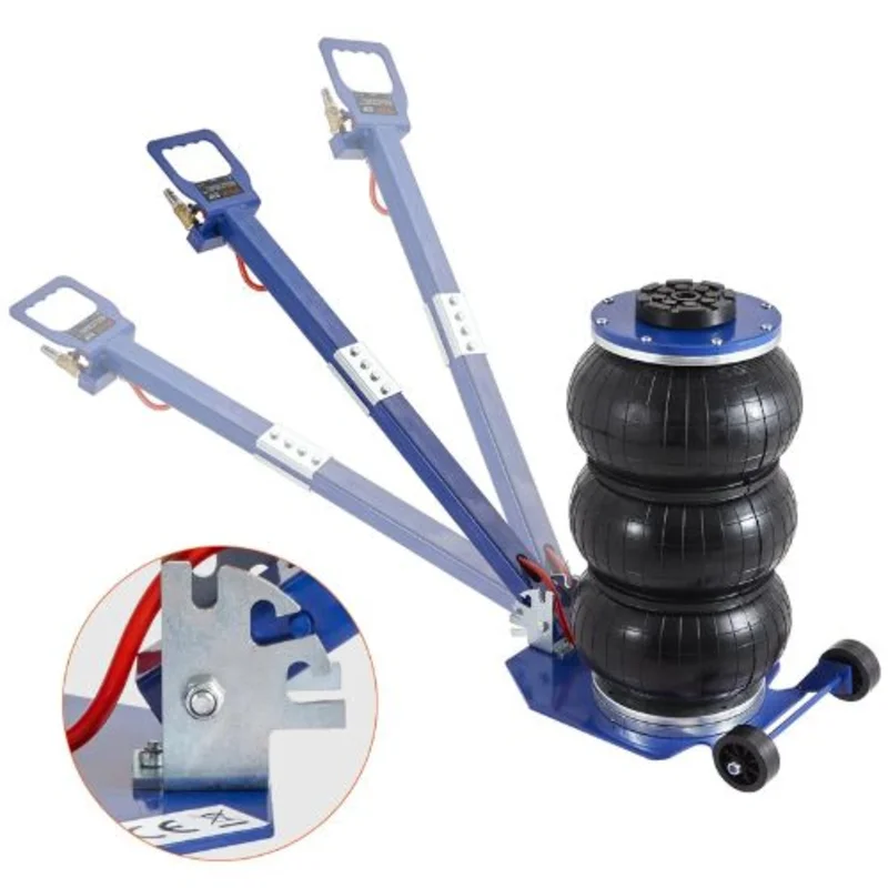 3000 kg Triple Bag Air Jack for Cars Garages Repair ZG-C