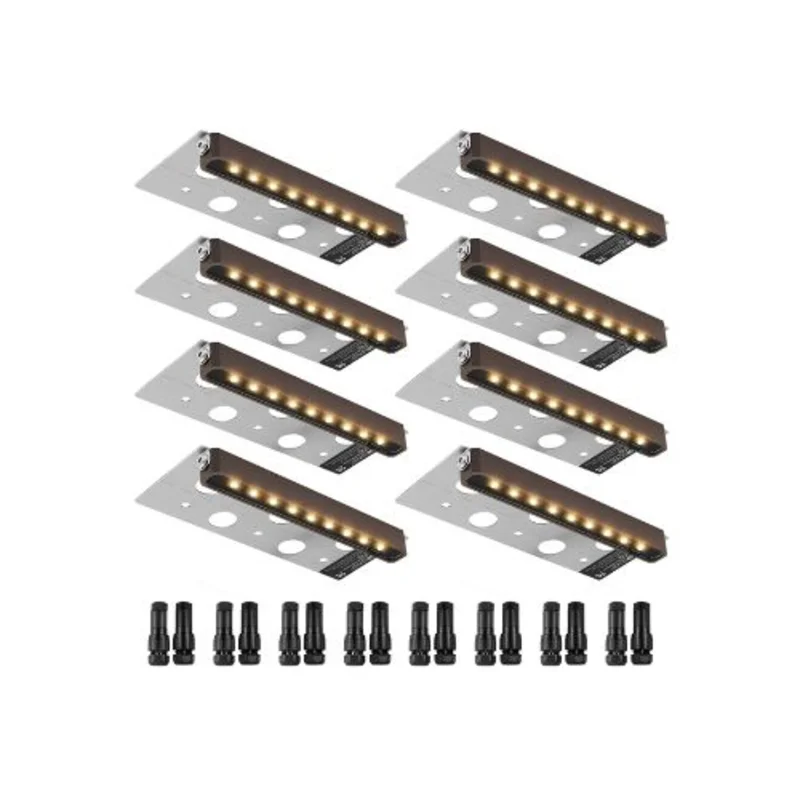 3000K Adjustable Outdoor Warm White IP68 Weatherproof LED Retaining Wall Lamp