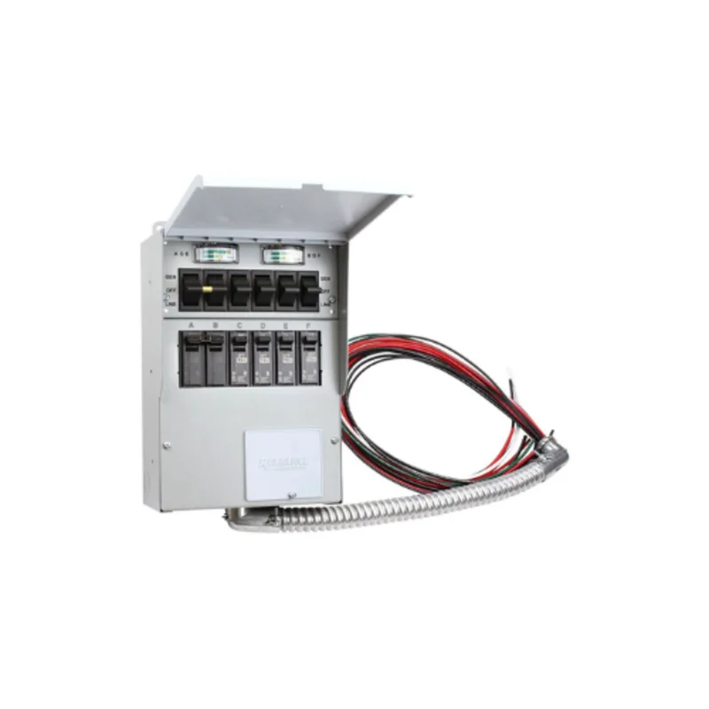 30A 125V 6 Circuit Manual Transfer Switch 306C1
