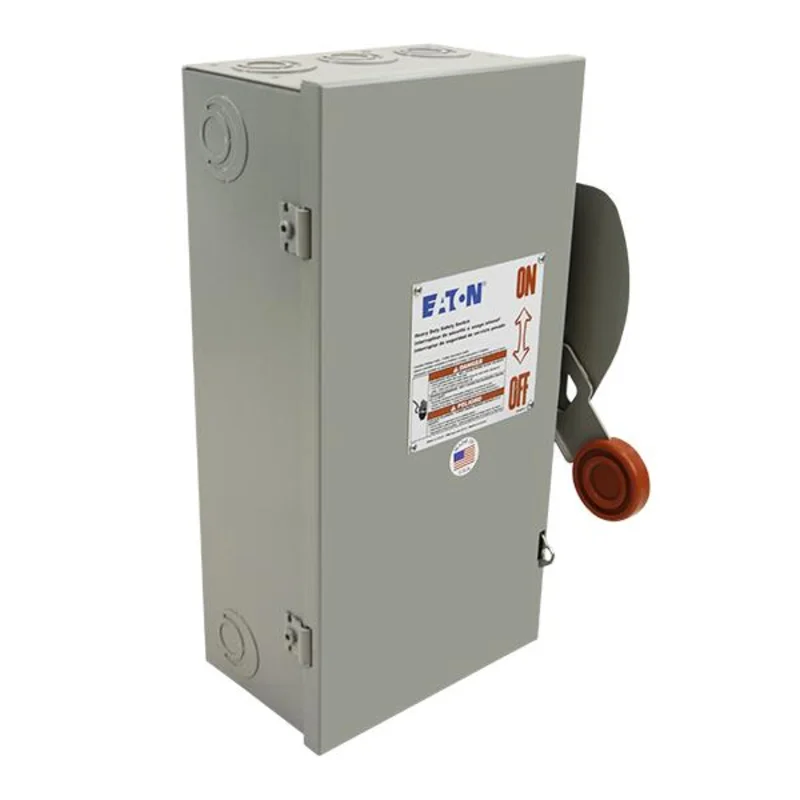 30A 240V 100KA 3 Phase Steel Heavy Duty Safety Switch DH321FGK