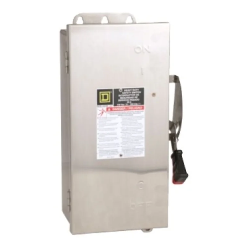 30A 240V 4 Wire Stainless Steel Safety Switch H321DS