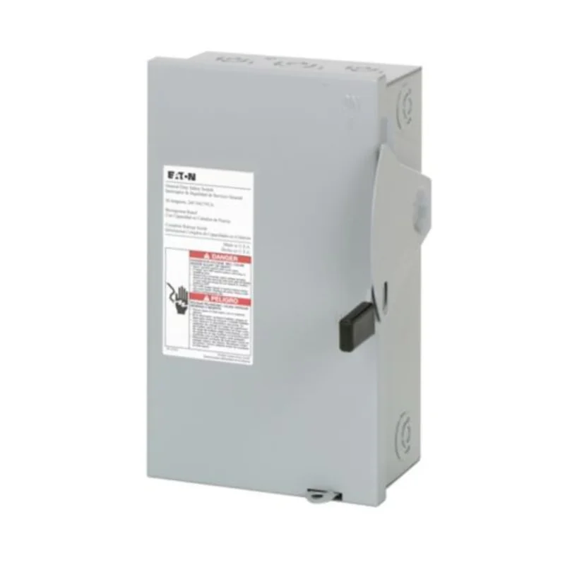 30A 240VAC 250VDC 2 Pole Fusible General Duty Safety Switch DG221NGB