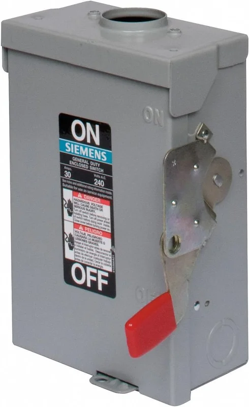 30A 240VAC 250VDC 2 Pole General Duty Fusible Safety Switch GF221NR