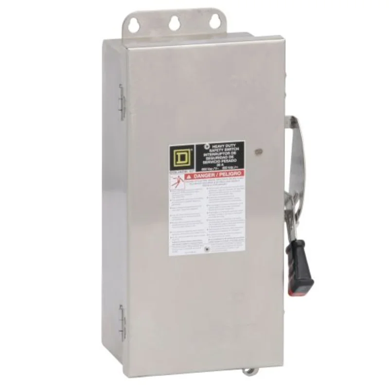 30A 240VAC 250VDC H Fusible Heavy Duty Safety Switch H321NDS