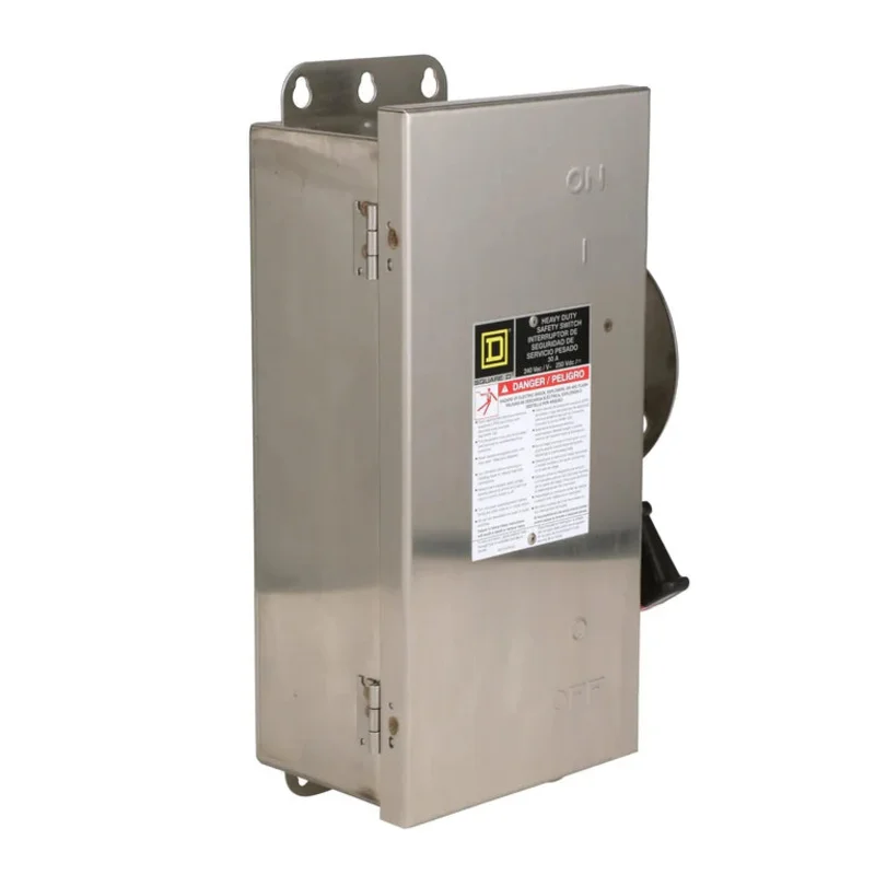 30A 250VDC 2 Wire Fusible Heavy duty Safety Switch H221DS