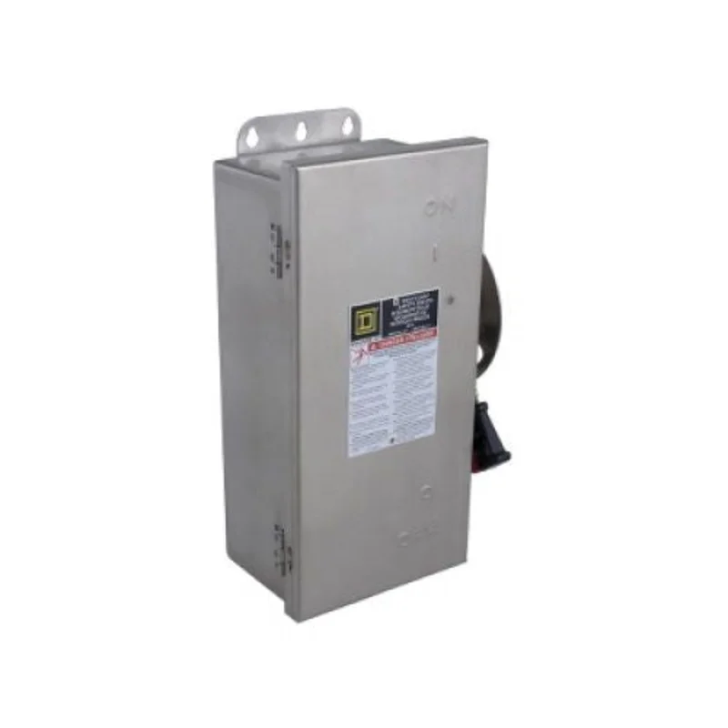 30A 250VDC 3 Phase Surface Single Throw Safety Switch H221NDS