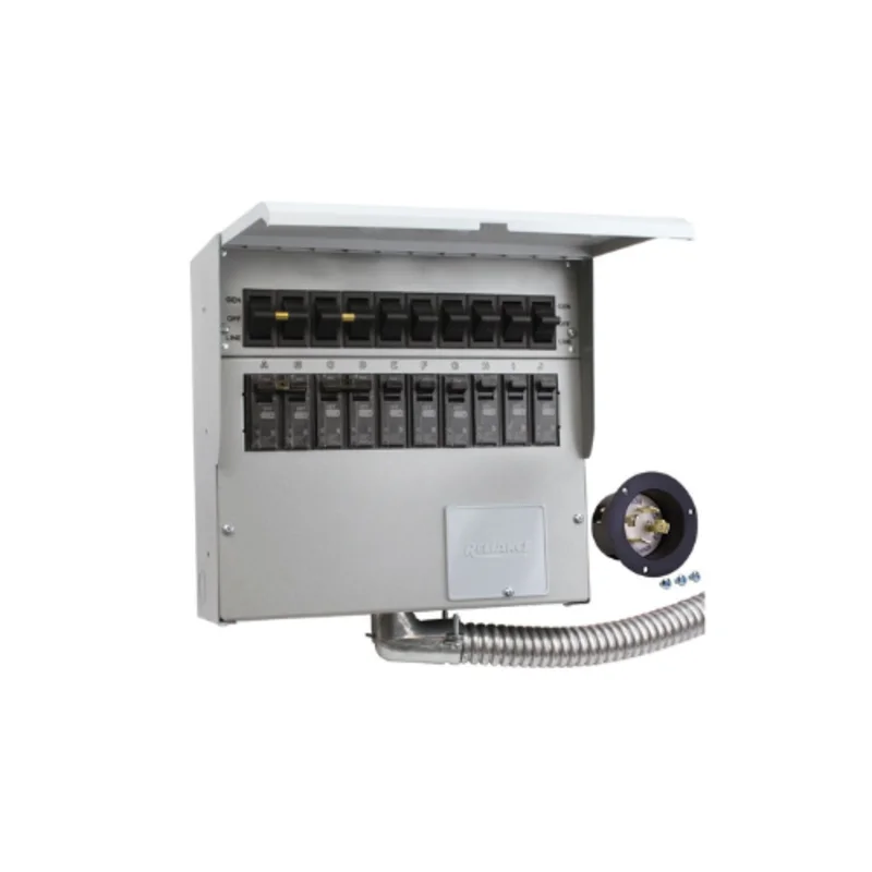 30A 2P20 10 Circuit Transfer Switch with Inlet 310B