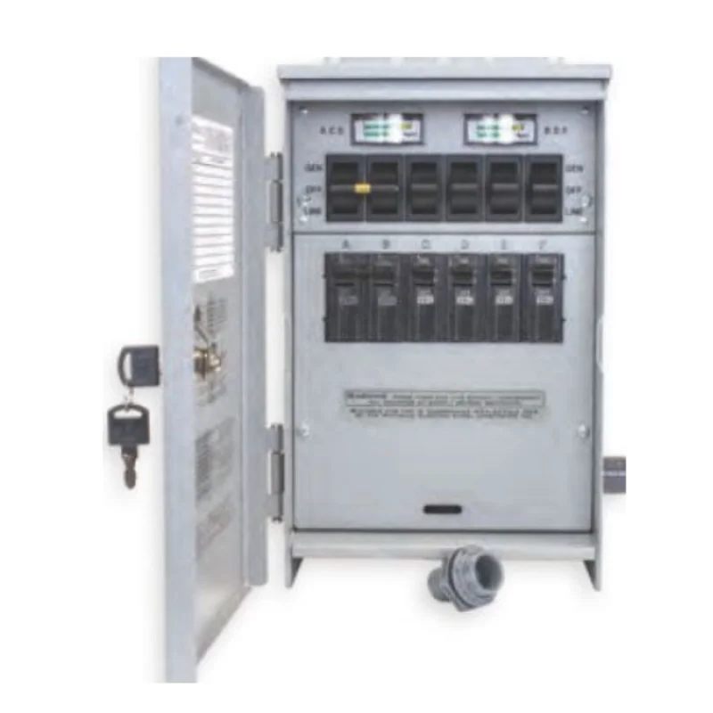 30A 6 Circuit 2P20 Manual Transfer Switch and Inlet R306B