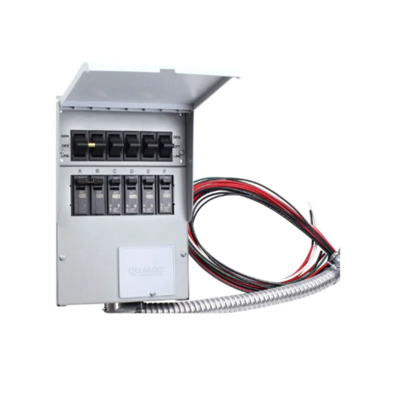 30A 6 Circuit Manual Transfer Switch A306D