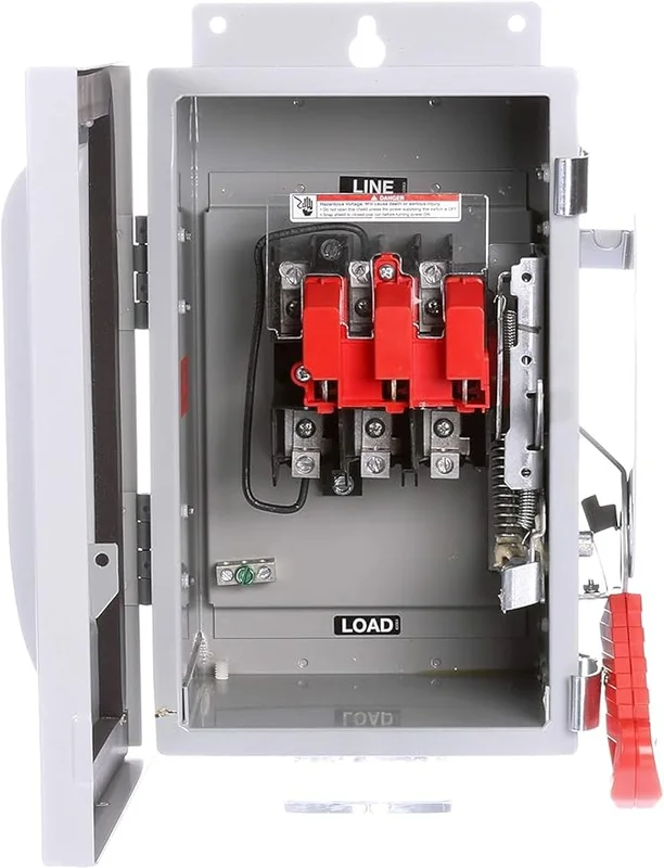 30A 600VAC 200KAIC Surface Heavy Duty Safety Switch HNF261J