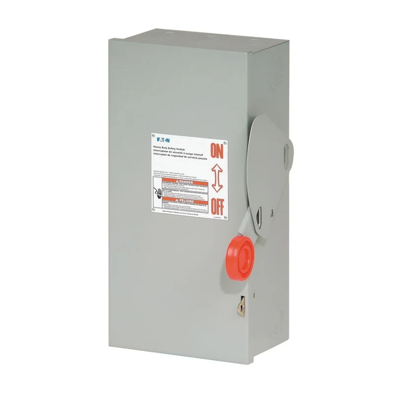 30A 600VAC 250VDC 200KAIC NEMA 3R 3 Pole Heavy Duty Safety Switch DH361FRK