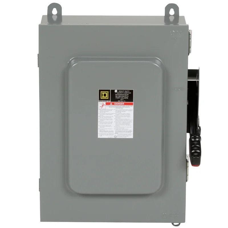 30A 600VAC 600VDC 200KA NEMA 3R Heavy Duty Safety Switch HU661AWK