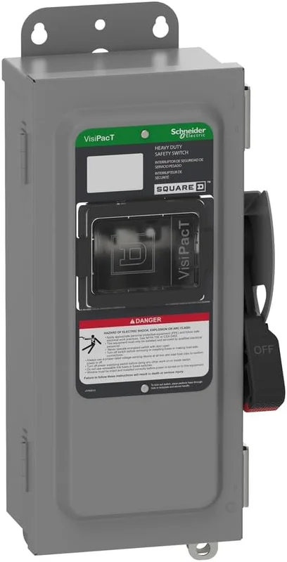 30A 600VAC Single Heavy Duty Safety Switch VH361AWKGL