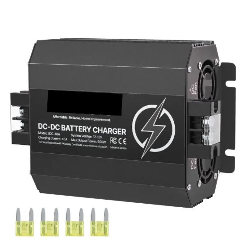 30A DC to DC Charger Battery Charger 375W for Lead-Acid Lithium SDC-30A