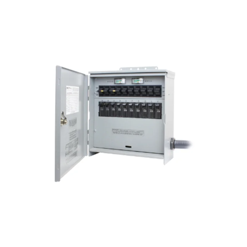 30A NEMA 3R Gray Metal Manual Transfer Panel RA310AE