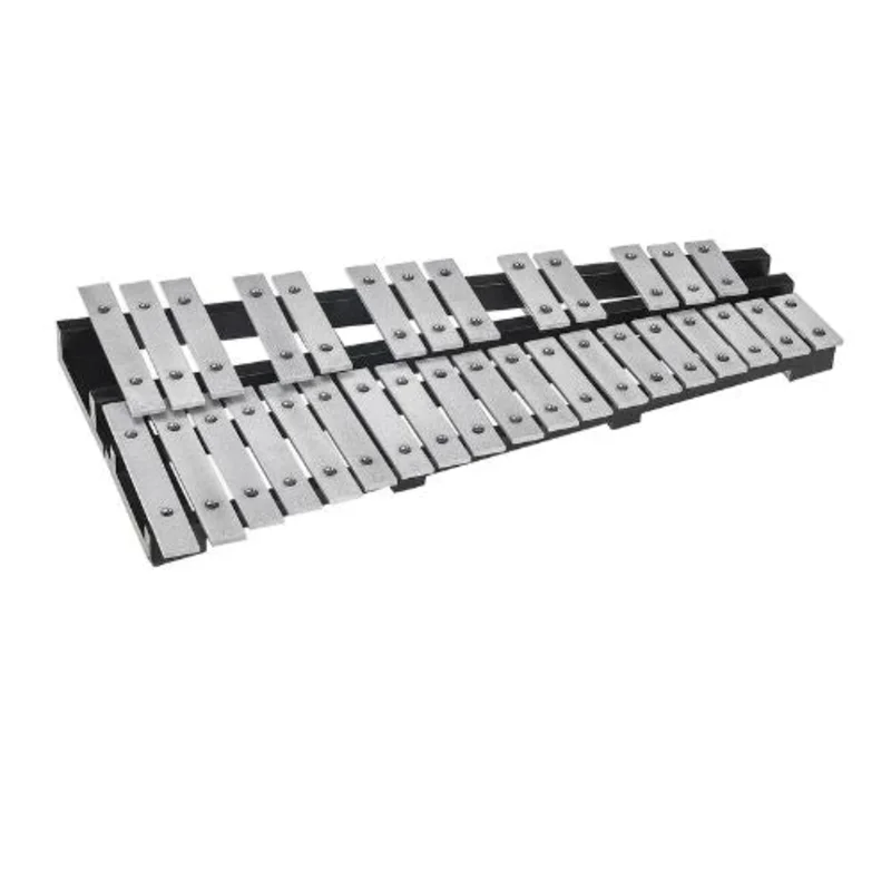 32-Note Glockenspiel Xylophone Kit with Mallets & Carrying Bag
