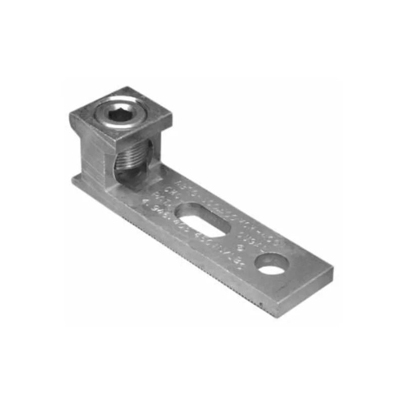 3506 AWG Single Conductor Aluminum Mechanical Lug with Slotted Mounting 90742
