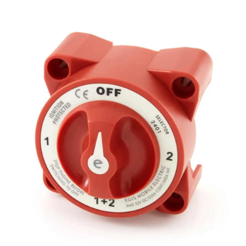 350A Red Battery Selector Switch 2403B