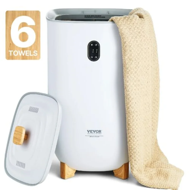 35L Towel Warmer Bucket with Auto Shut Off for Spa Fits up to 6 Oversized Bath Towels
