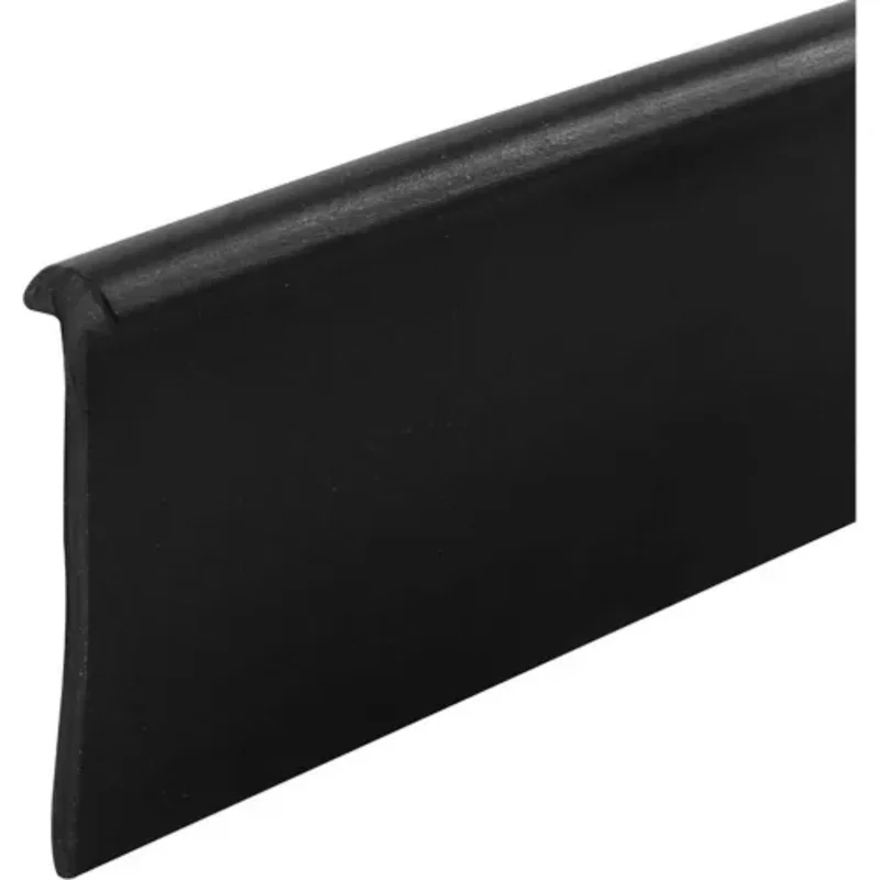36-Inch Prime-Line Black Shower Door Bottom Seal Half Round M 6230