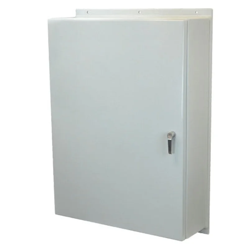 36 Inch Width Solid Empire Series Wall Mount Fiberglass Enclosure AM483616L3PT