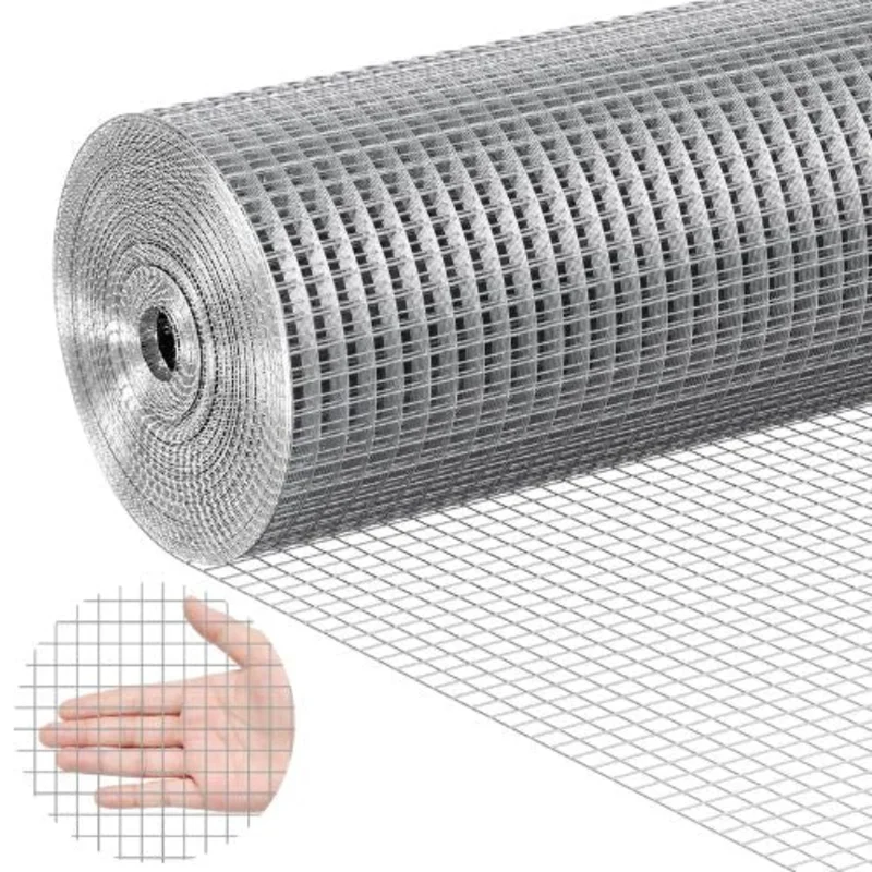 36" X 100' 19 Gauge Hot Dipped Galvanized Wire Mesh Roll for Chicken Wire Fencing and Rabbit Cages SS121236100G