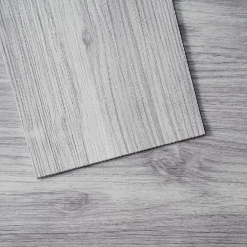 36 x 6 Inch Gray Wood Self Adhesive Vinyl Floor Tiles for Kitchen Dining Room WB-801