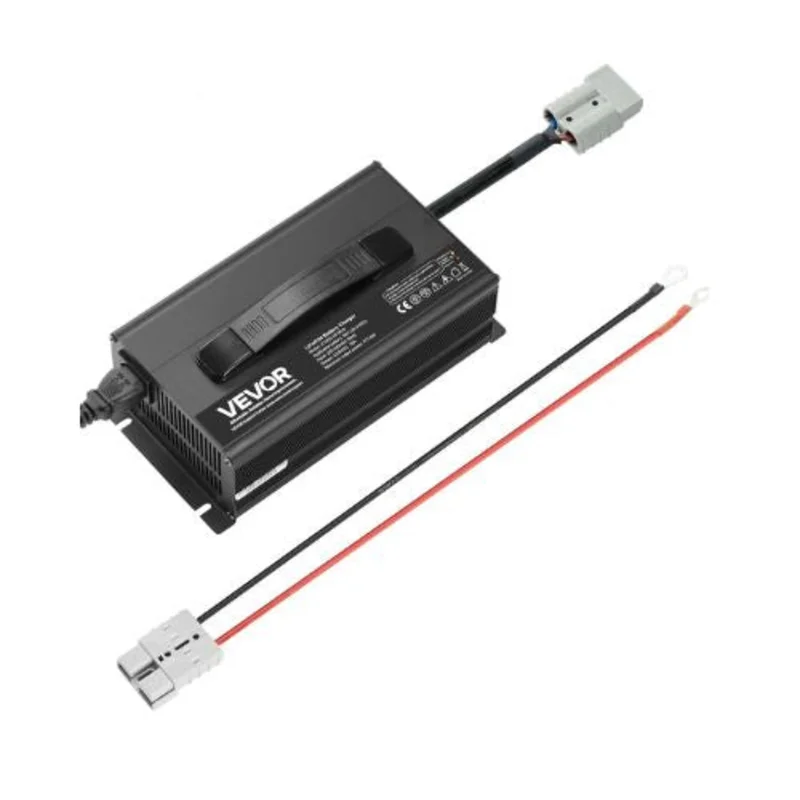 36V 18A Lithium Battery Charger with Anderson Connector LED Indicator