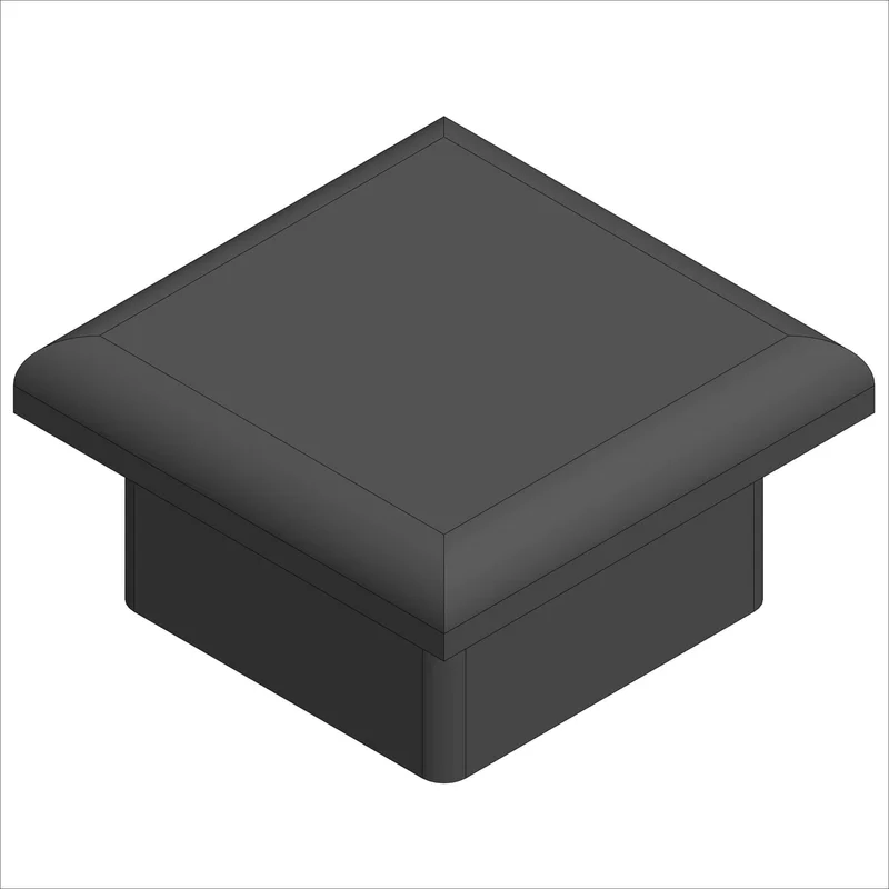 388200-8 CAP: BLK: FITS: 1.0SQ: #11